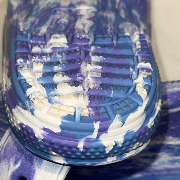 Crocs Marbled Sandal Size 7 W 5 M Pristine - Picture 14 of 16